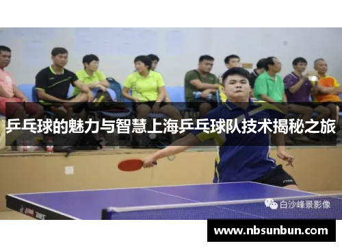 乒乓球的魅力与智慧上海乒乓球队技术揭秘之旅